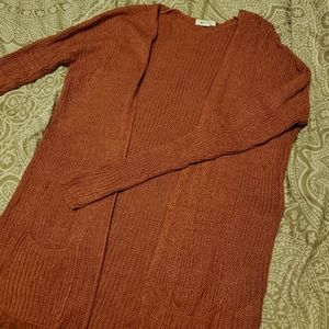 Knit cardigan w/ pockets